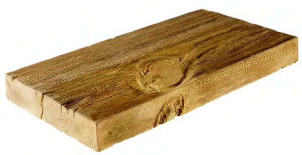 Pflastersteine Pflasterung Holznachbildung